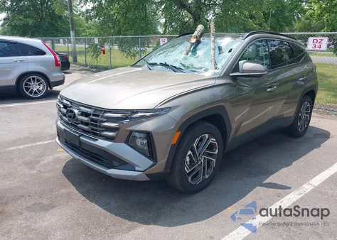 2025 Hyundai Tucson Hybrid Limited z USA, uszkodzony, nr VIN KM8JEDD15SU257663